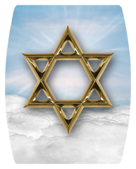 DAREC 120 BL GD Star of David Blue Gold